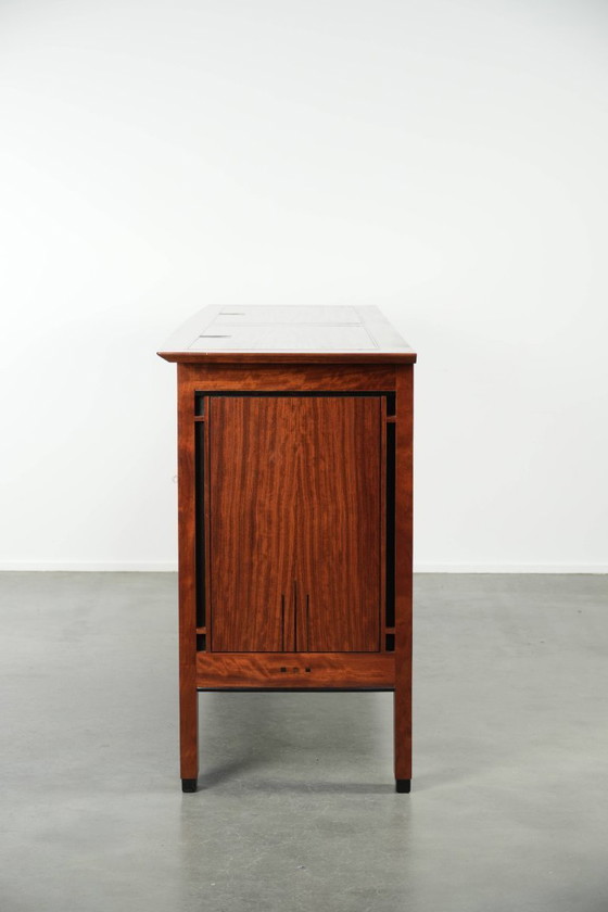 Image 1 of Groot Art Deco design dressoir van Schuitema uit de Decoforma serie