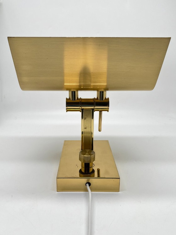 Vintage Postmodern Wall Light 1980s – Gold – Dimmable – 180° Rotatable – Metal (photo 22 of 22)