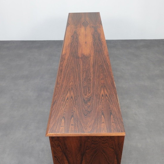 Image 1 of Remarkable Mid-Century Danish Rosewood Sideboard with Tambour Doors, 1960s