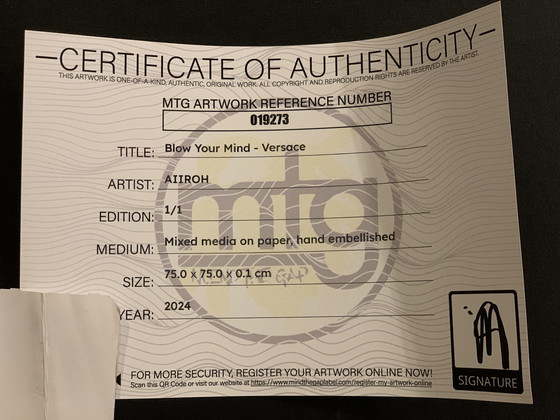 Image 1 of AIIROH - BLOW YOUR MIND - VERSACE