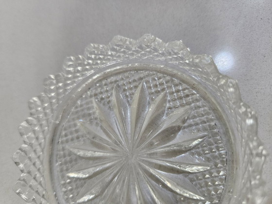 Image 1 of Dessous de verre en cristal taillé dans une boîte