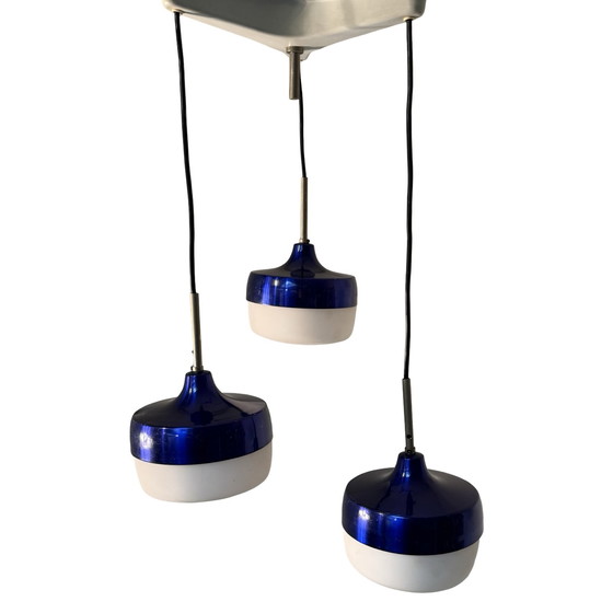 Image 1 of Space age design / Pop Art - Cascade - Vintage 60’s hanging pendant - Including matching canopy