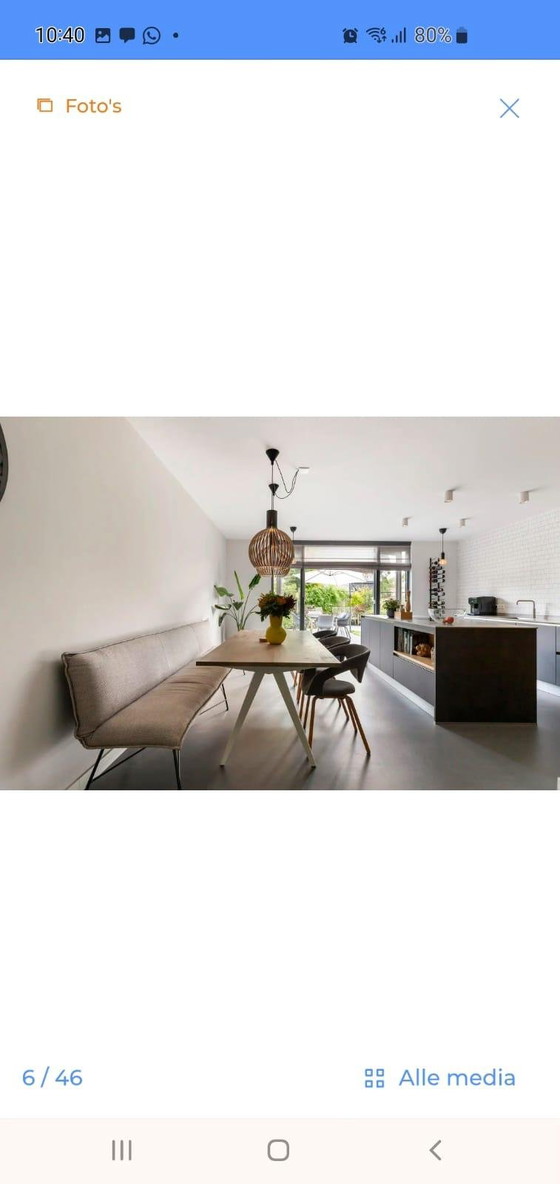 Image 1 of Jess Vidar design dining bench