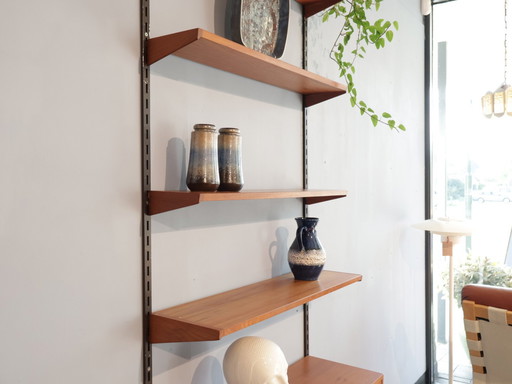 Vintage wandsysteem| Kai Kristiansen | Modulair | Teak