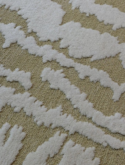 Tapis Brink and Campman Florence Broadhurst Waterwave Citron NEUF