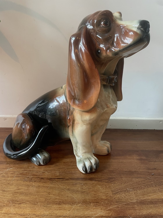 Image 1 of Beagle in ceramica. Cane in ceramica di Jema Holland