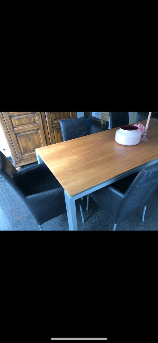 Table de salle à manger extensible Arco