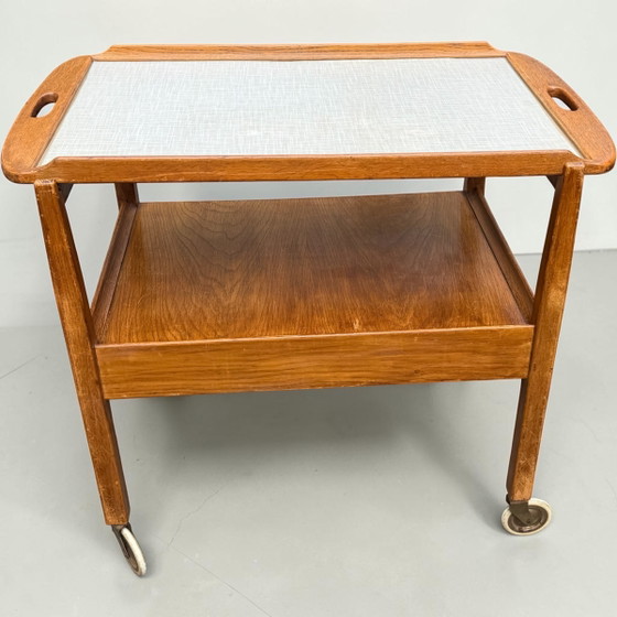 Tingströms 'Julius' Eichen Servierwagen (1960er Jahre) – Tingstrom, Wood (photo 12 of 13)