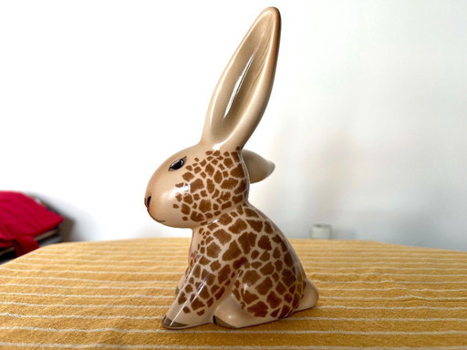 Goebel Bunny de Luxe 'Giraffe' Figurine, poss. 1980s