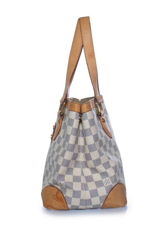 Louis Vuitton, Hampstead PM Damier Azur Canvas – Schoudertassen, Calfskin (photo 5 of 15)
