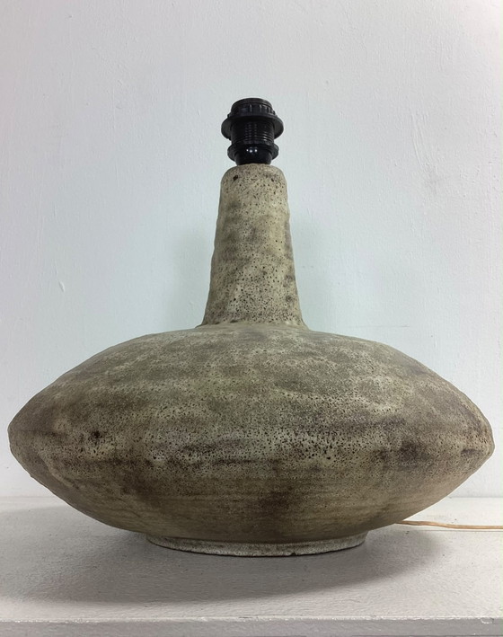 Vintage Ceramic Lamp France 1960s – Table lamps, Textile (photo 9 of 12)