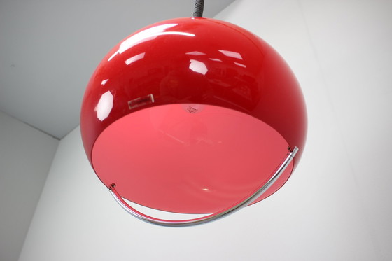 Image 1 of Mid Century Hanglamp van Meblo, Harvey Guzziny, 1970, Italië