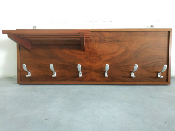 Image 1 of Unique coat rack 50-60s with rack (Scandinavian style)