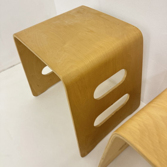 Image 1 of Set of 2 ikea Lisa norinder Benjamin stool side table nightstand