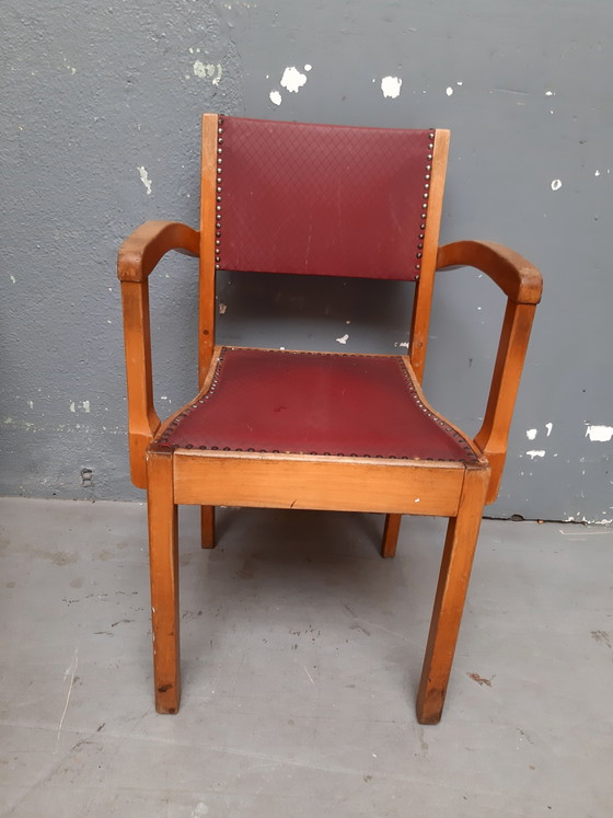Image 1 of 4 vintage mcm dining chairs Tijsseling