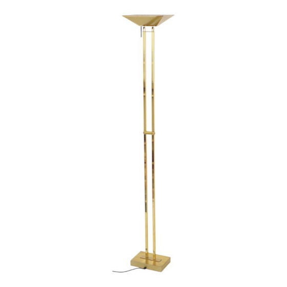 Lampadaire Golden Deknudt, design Willy Rizzo, style Hollywood Regency – Chrome (photo 5 of 16)