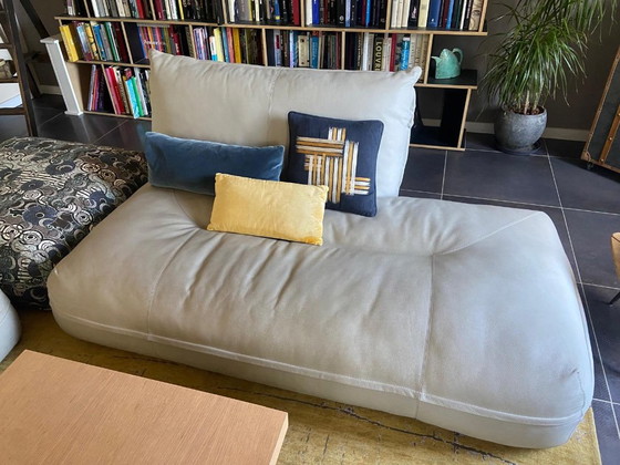 Roche Bobois OCTET Set – 3 Modular Leather Sofas + Jean Paul Gaultier Pouf – Modular sofas (photo 2 of 5)