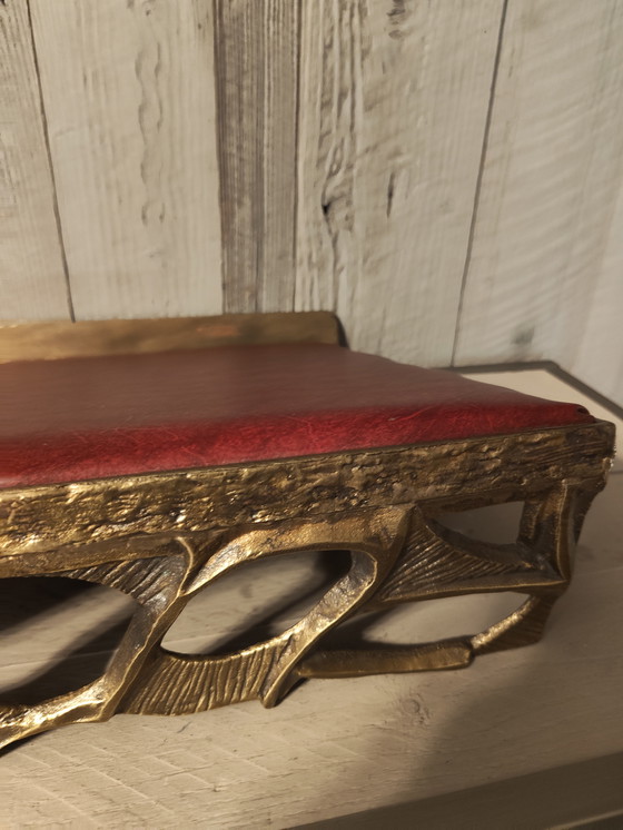 Image 1 of leggio per libro di preghiera, porta Bibbia in ottone, stile art déco