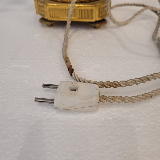 Image 1 of Candelabro / Lampada, ormolú e porcellana, Victor Paillard, Napoleone III, 1870 - Francia