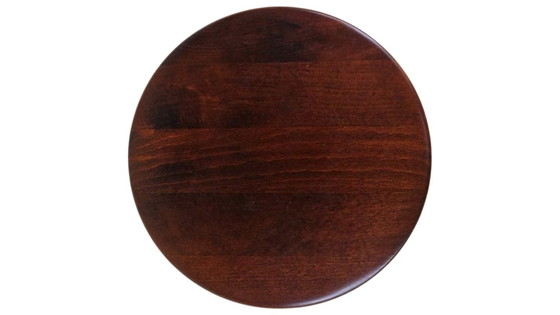 Image 1 of Antique mahogany Barley Twist Plant Stand