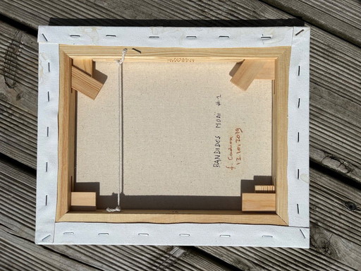 Acryl Auf bespanntem Keilrahmen 30x24cm