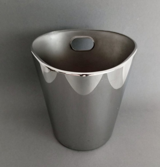 Image 1 of Secchiello per il ghiaccio minimalista Jasper Morrison 'Molly' Alessi 2003