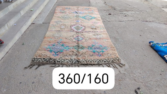 Image 1 of Handgeknoopt Berber kleed wol 360x160cm