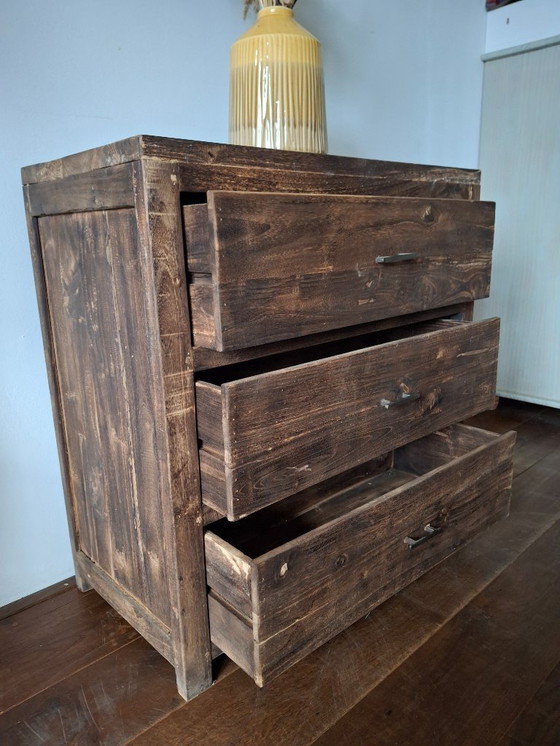 Image 1 of Aparador de teca con 3 cajones