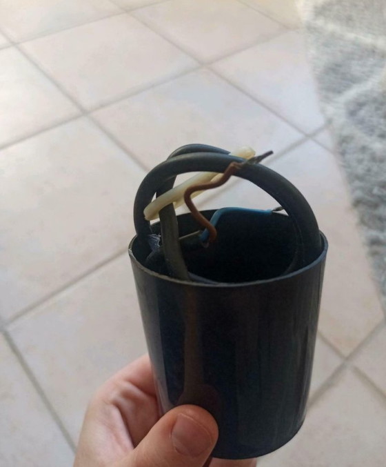 Image 1 of Echte vintage lamp van keramiek - hanglamp van Fischer Leuchten