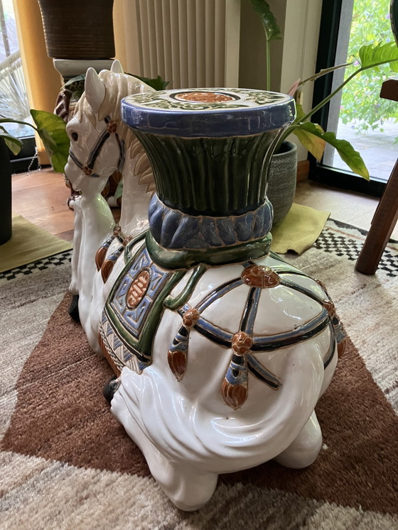 Supporto per piante a forma di cavallo vintage – Colonne, Ceramic (photo 5 of 8)