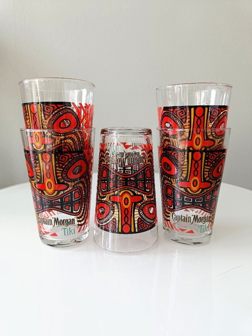 Captain Morgan Tiki-Gläser