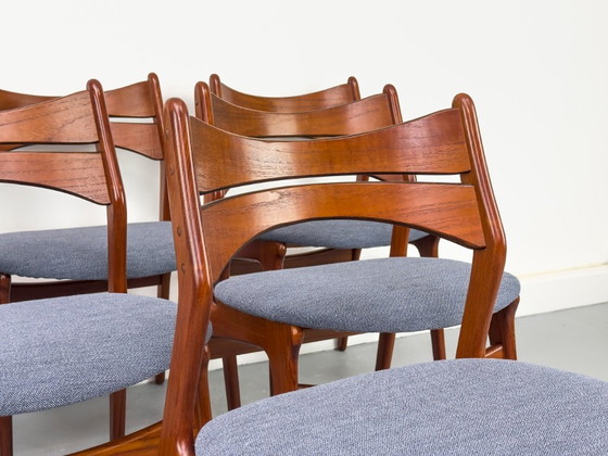 Teak Dining Chairs by Erik Buch for Chr. Christensens Møbelfabrik, 1960s, Set of 6 – Wood (photo 14 of 24)