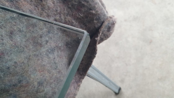 Saporiti Offredi vintage salontafel beton/glas brutalist 70s – Stone (photo 13 of 14)