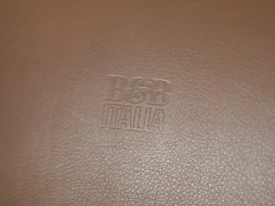 B&B Italia Metropolitan ME84 Armchairs – Pair in Brown Gamma Leather (photo 14 of 15)
