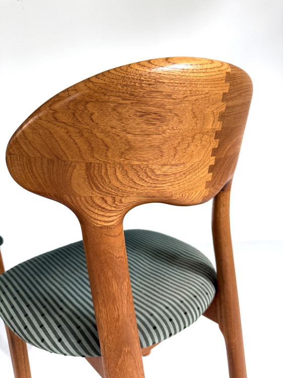 Image 1 of 6x vintage eetkamerstoel, Juul Kristensen ‘80