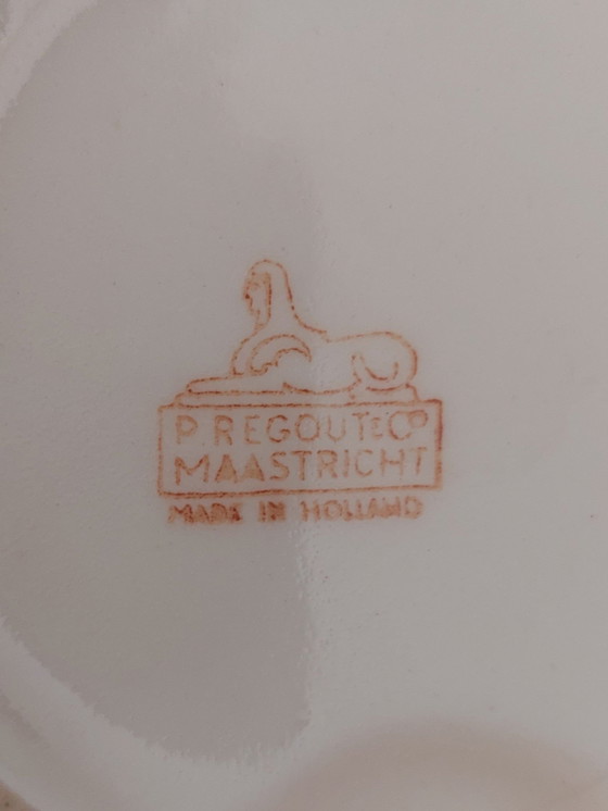 Image 1 of Antique Petrus Regout Milk Jug (16 cm) – Gold Decoration (ca. 1892-1900)