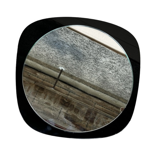 Asymmetrical wall mirror Poland 1970s