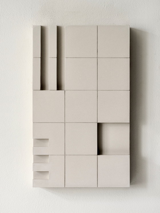 Image 1 of Brutalistisch wandobject