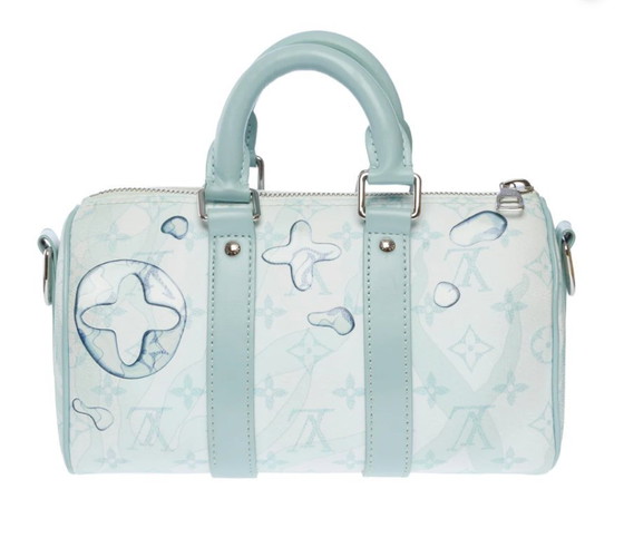 Image 1 of Sac LOUIS VUITTON Speedy en Toile Bleu - 101385
