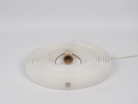 Image 1 of Lampada a sospensione vintage danese Moon di Verner Panton, Louis Poulsen