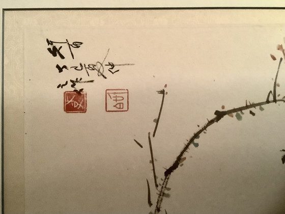 Image 1 of Lithographie chinoise.