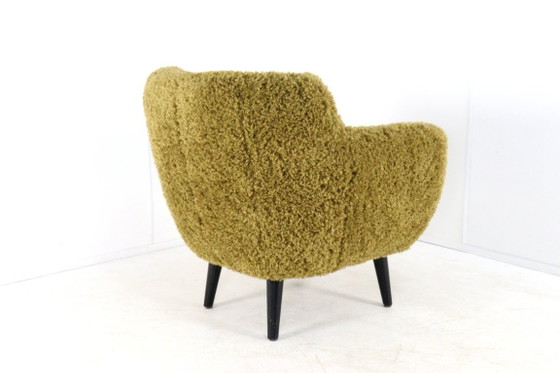 Image 1 of Fauteuil Harig Doodle entièrement restauré