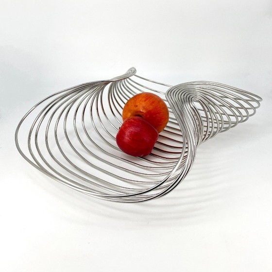 Image 1 of Centre de table / coupe à fruits Alessi « Marli » – design Steven Blaess, 2009