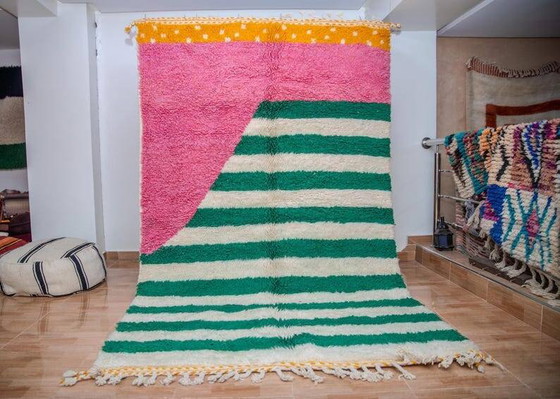 Handgemaakt Marokkaans vloerkleed 200cm x 300cm – Vloerkleden en tapijten, Wool (photo 4 of 4)