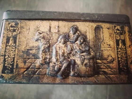 Image 1 of Vintage blikken doos van Van Melle's Confectioneryworks, 1920-1930