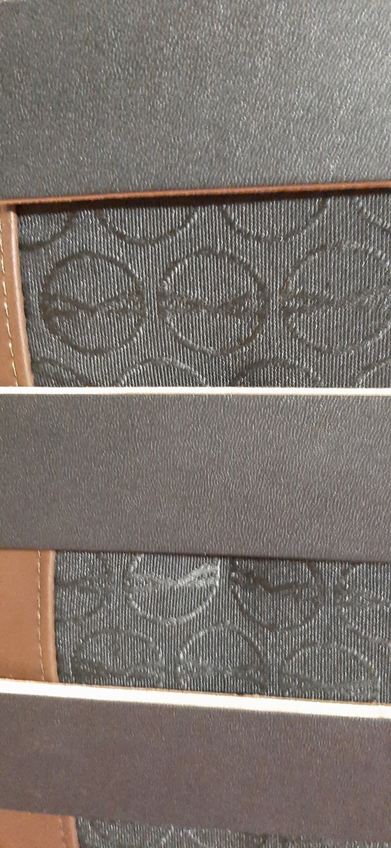 Image 1 of KNOLL SET BARCELONA NEW-NEVER USED Cognac leather design L. Mies Van der Rohe & Lilly Reich 1929