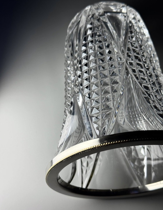 Image 1 of Val Saint Lambert “Sonia” Crystal Vase – Signed & Catalogued