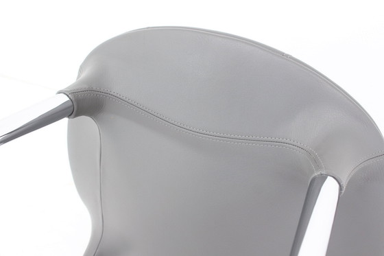 Image 1 of as new, Set of 8 exclusive Cassina Caprice 245 Chair by Philippe Starck with full Y-Leather spec, LP. ca. 12.000 Euro