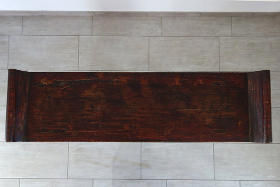 Image 1 of Antique decorated altar console table, China, early 20th century