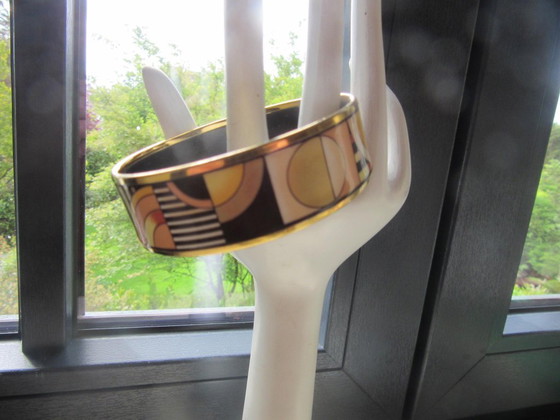 Modernist Michaela Frey Gold Plated Bracelet/Bangle, Modern Art Collection 80's – Decorative Objects, Metal (photo 2 of 8)